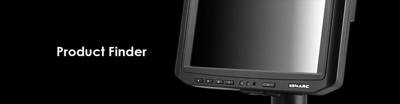 Find the small Mini Portable LCD small monitor and small touchscreen ruggedized solutions manufacturer Product Finder https://www.xenarc.com