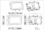 PMB-1029 - Panel Mount Bracket for 1029 series monitors - Xenarc Technologies Touchscreen Accessories