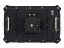 RT71-FHD Back with Quick Release Male thread- 7" IP67 Water Resistant 2600NIT Sunlight Readable Full HD Rugged Tablet PC in Black