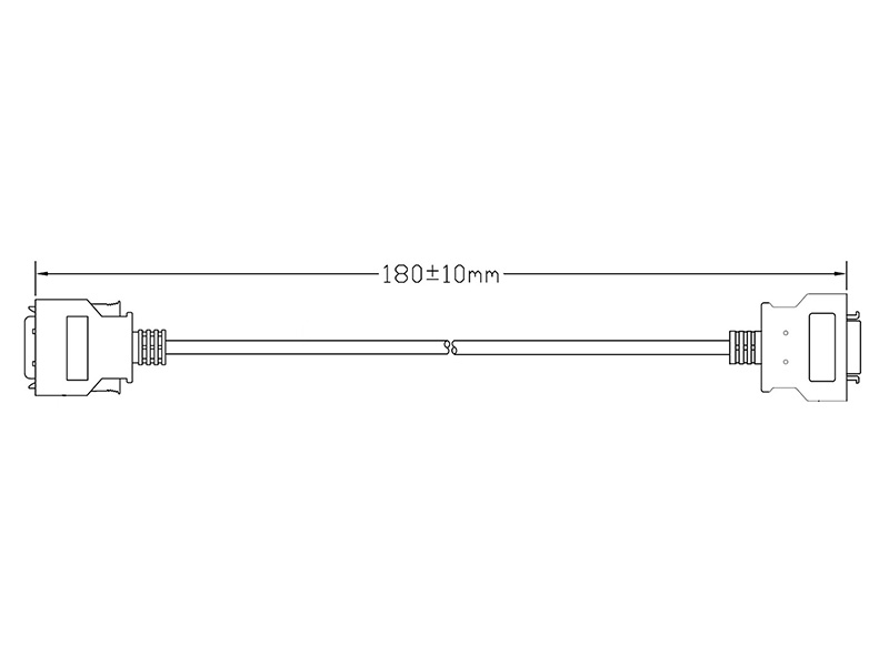 26-PIN TSH to 26-PIN TSV Adaptor Cable